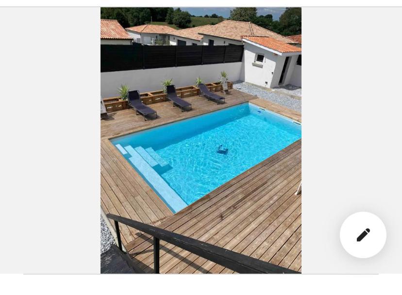 Maison Au Calme Avec Piscine Riviere-Saas-et-Gourby Exterior photo